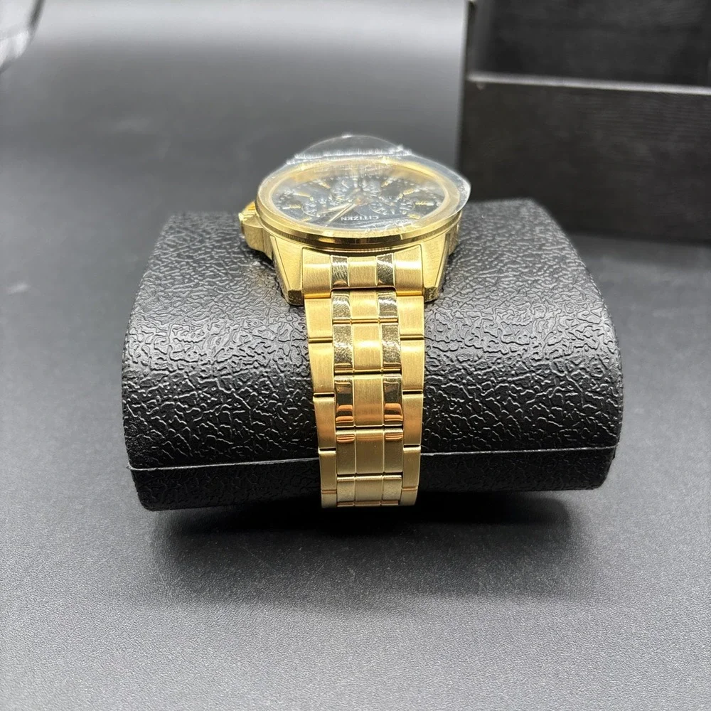 Citizen Men's Gold-Tone Stainless Steel Bracelet Watch 42mm AG8342-52L